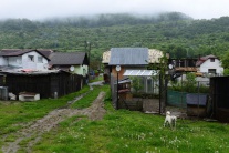 Rómska osada v obci Tichý Potok