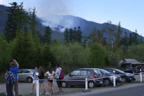 lesný požiar, hasenie, Tatry