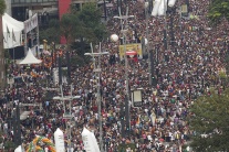 Gay Pride Parade v Sao Paolo v Brazílii