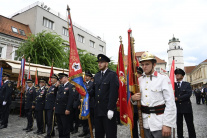 Hasičská paráda k 100. výročiu dorovoľného hasičst