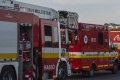 Požiar pneuservisu v Rimavskej Sobote hasilo vyše 30 hasičov