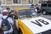 Deň polície, v Nitre, Nitra, policajti, autá