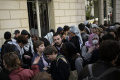 Desiatky demonštrantov vyviedli z univerzity Sciences Po v Paríži